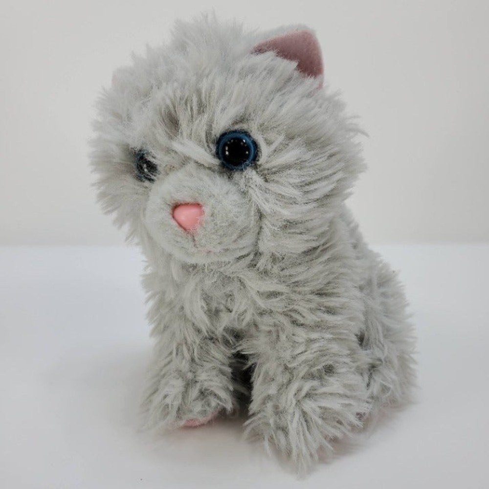 Scruffies Lila Scruffy Pet Plush Kitty Cat Interactive